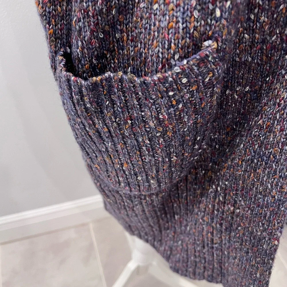 Women's Multicolor Knit Cardigan - Picture 3 of 5